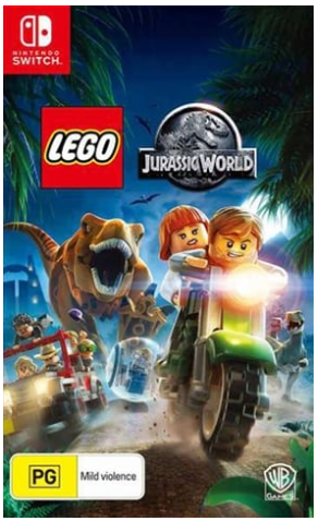 Lego Jurassic World Nintendo Switch Good Without Manual