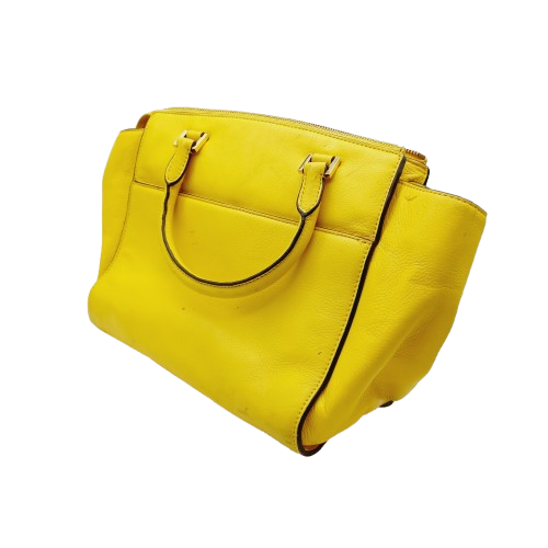 Michael Kors Hudson Medium Satchel Bag Yellow
