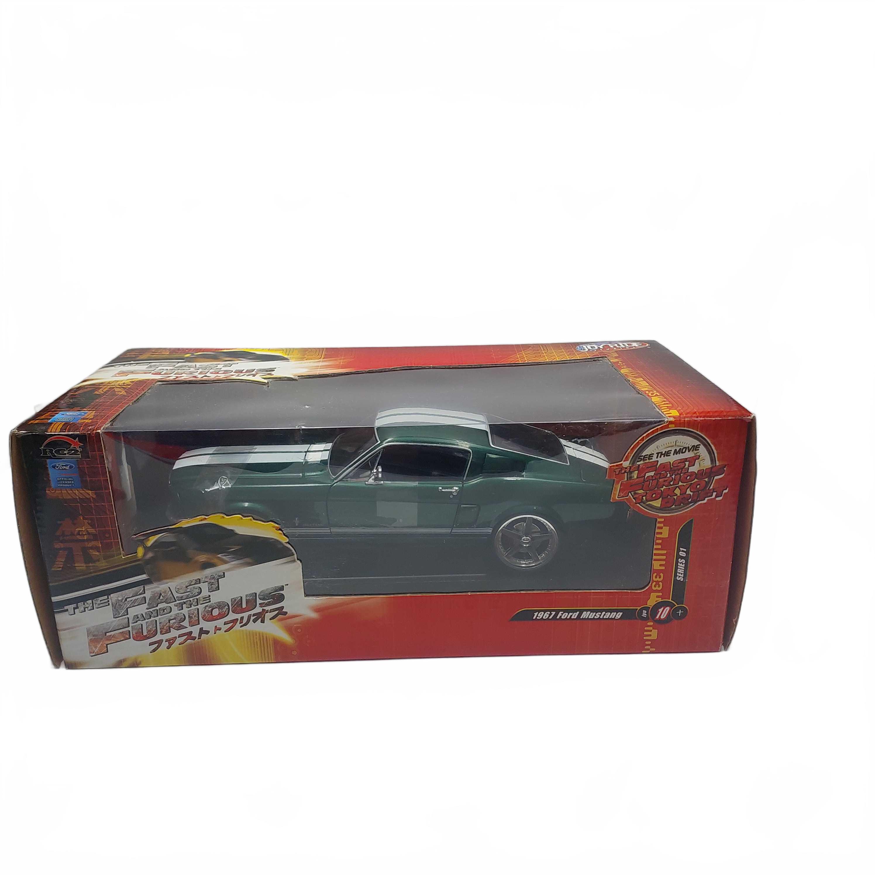 Joyride Model Car 1967 Ford Mustang Green The Fast And The Furious (GB1424628)