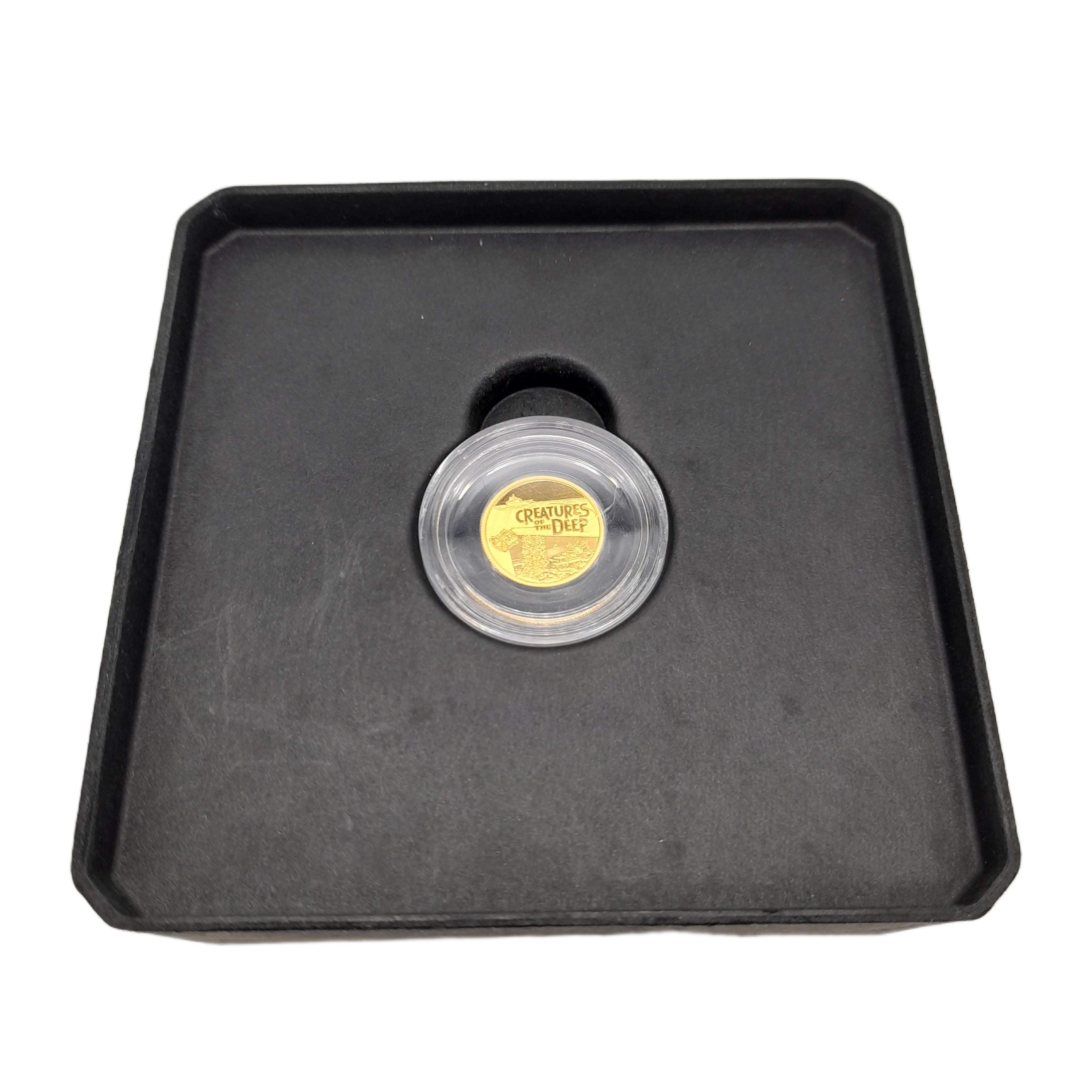 Royal Australian Mint $10 Gold Coral Coin with Box + COA (WL 1360289)