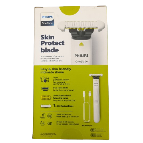 Philips OneBlade QP1924/20 White Shaver and Trimmer  (LN)