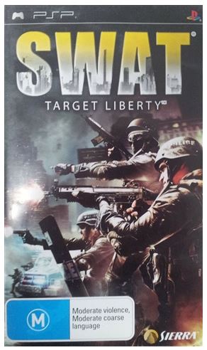 Swat Target Liberty PSP UMD Movie Cartridge Only Good Condition (GE1353805)