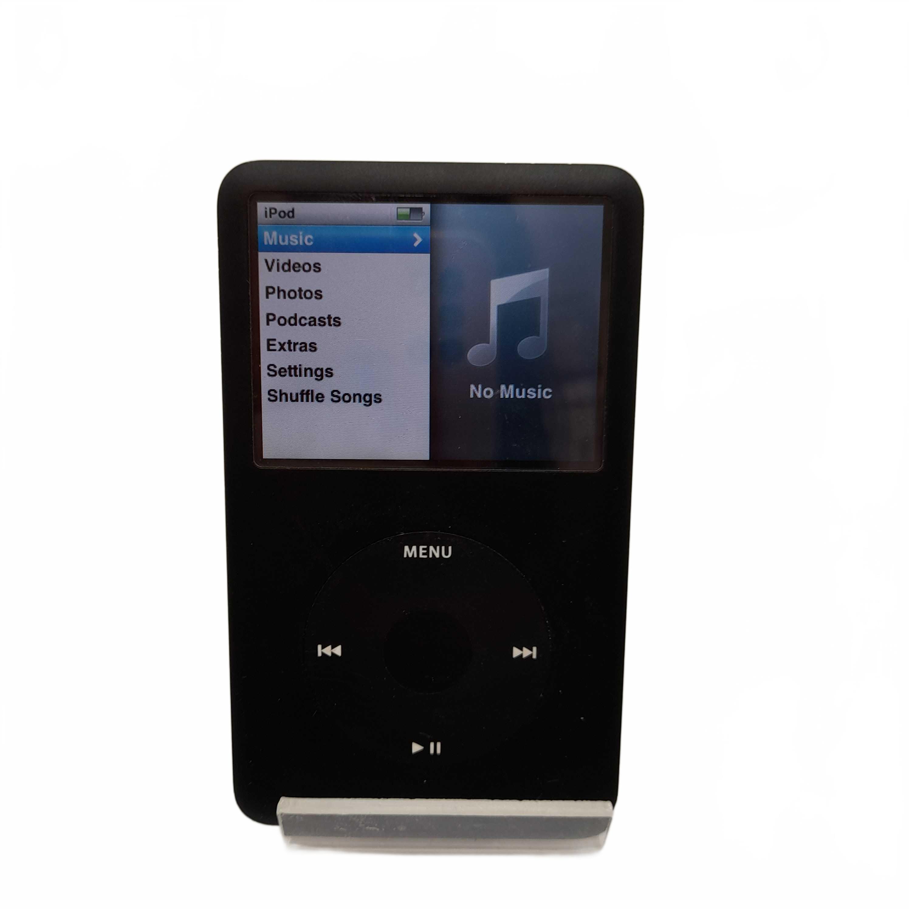 Apple iPod Classic 6th Gen 120GB Black And Silver A1238 (WL 1425892)