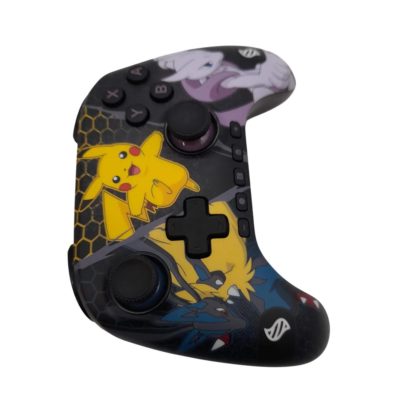 PowerA Enhanced Wireless Controller Switch Pokemon Pikachu Mewtwo + Box (WL 1422900)