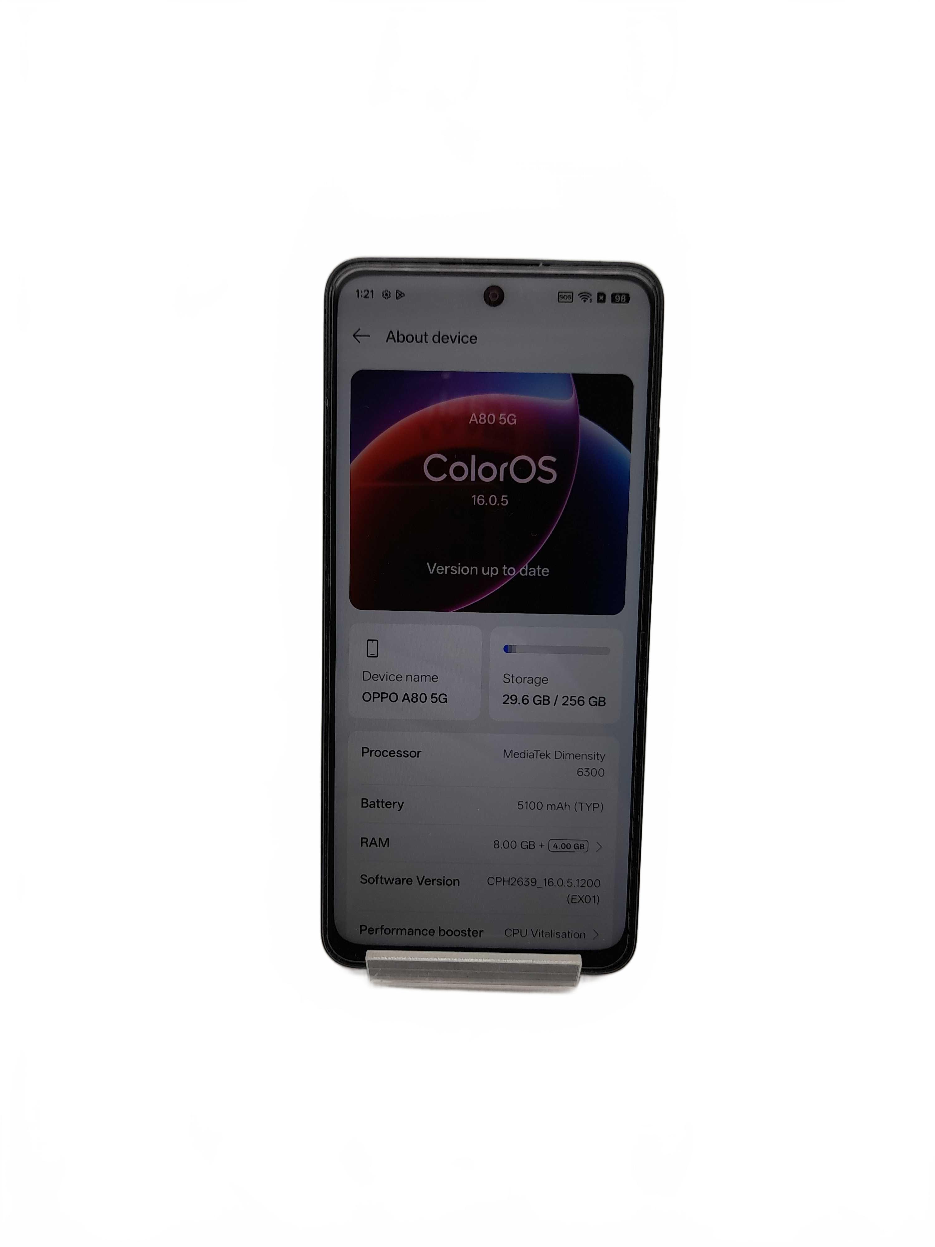 Oppo A80 5G CPH2639 256GB Grey Unlocked Great Working Condition (WL1431762)