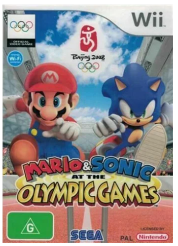 Mario & Sonic At The Olympics Nintendo Wii Very Good Condition No Manual