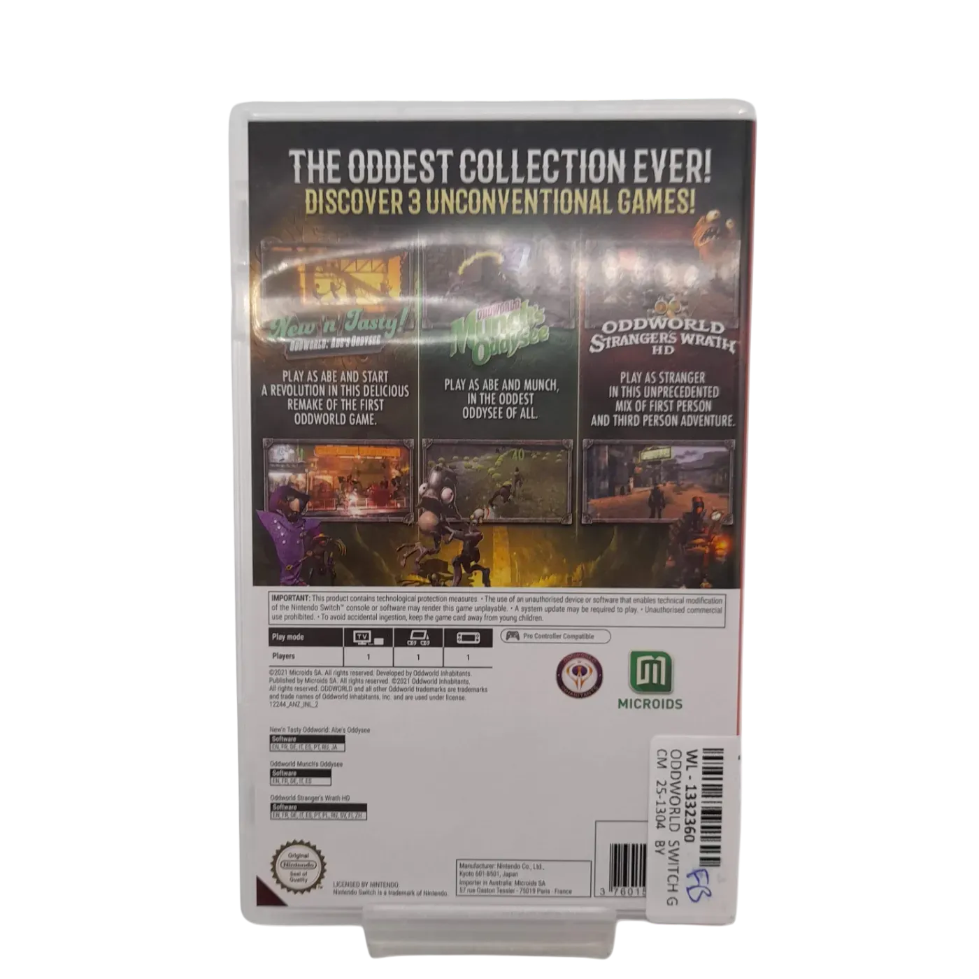 Oddworld Collection – Nintendo Switch Game