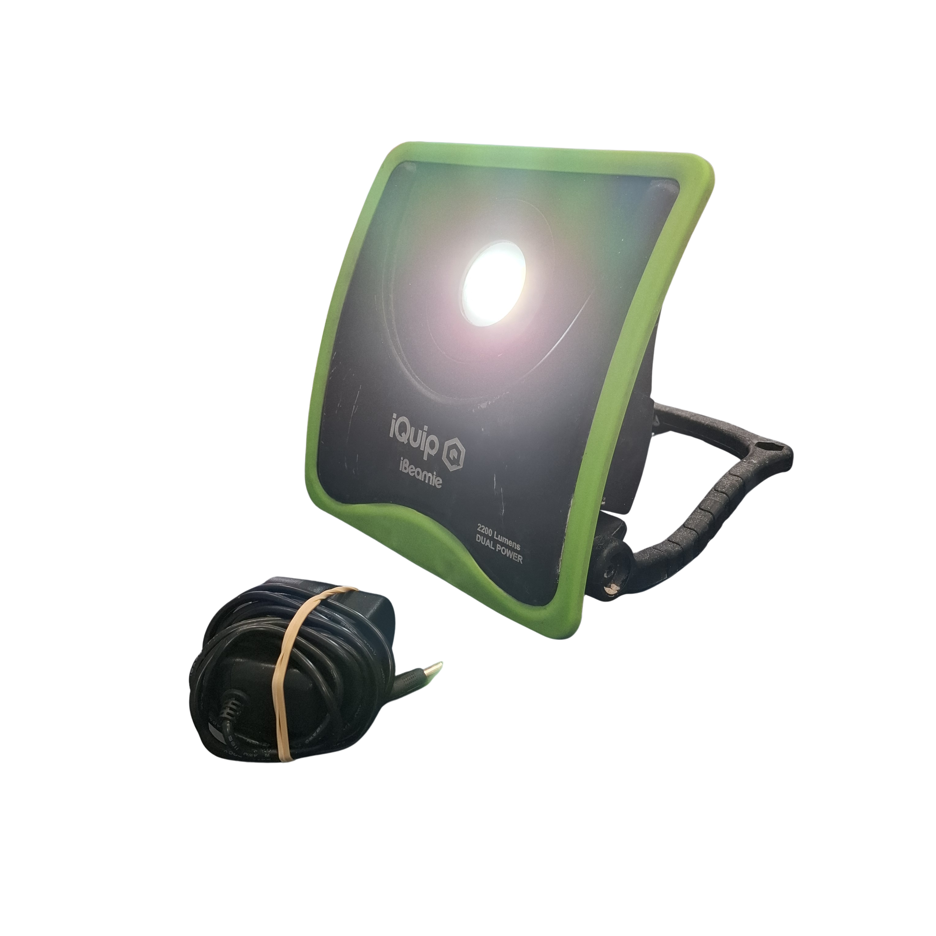 IQuip Work Light 18LB20 Black Green 2200 Lumens Rechargeable (JN)