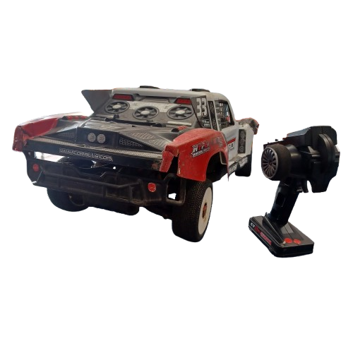 Shiroi Remote Control Truck Team Corally Red And White Will need some Repair’s done PICK UP ONLY