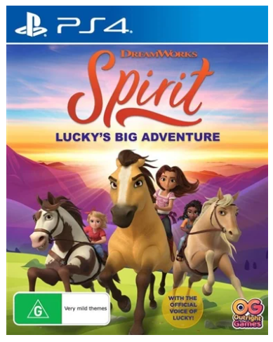Spirit Luckys Big Adventure Playstation 4 Game Good Condition No Mnaual