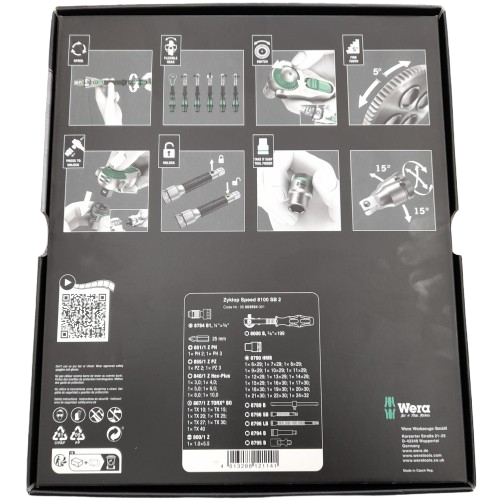 Wera Socket Set 8100 SB 2 (LN)