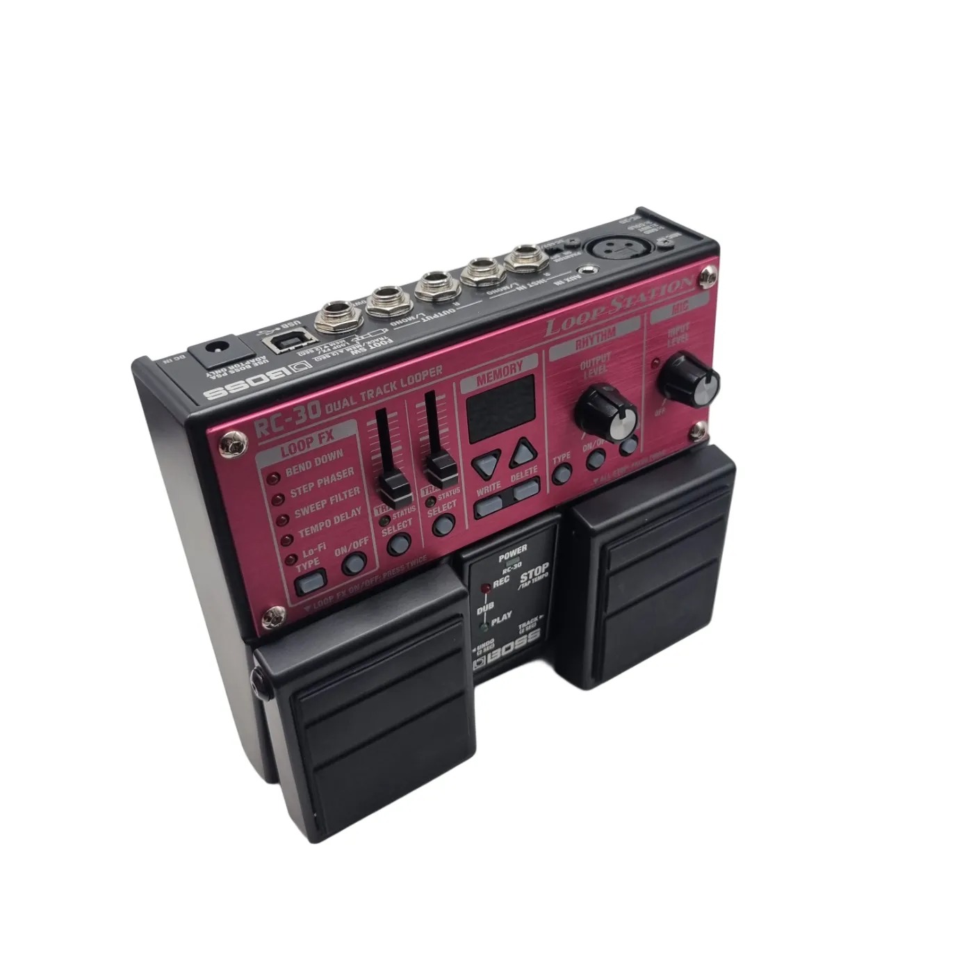 BOSS RC-30 Loop Station Dual Track Looper Pedal In Box With Power Cord (WR 1406491)