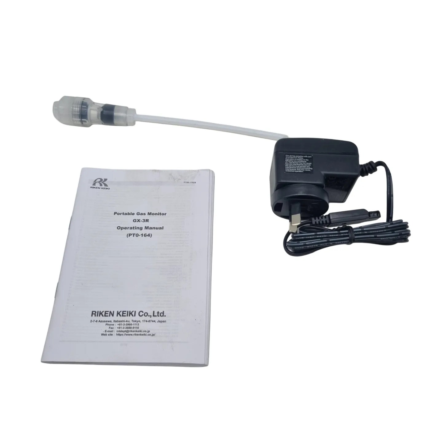 RIKEN GX-3R Portable 4-Gas Monitor + Case + Power + Attachments (WR 1377684)