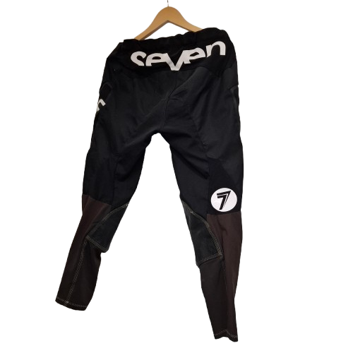 Seven Zero Motorbike Pants Black Brown Size 32 (1423604) (JN)