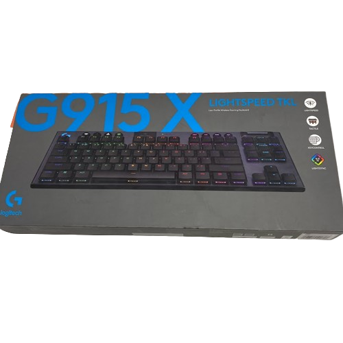Logitech G915 X LIGHTSPEED TKL Wireless Mechanical Gaming Keyboard (Grey) (NG)