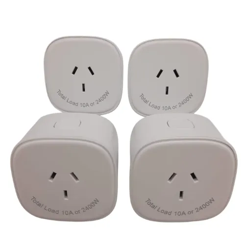 Meross Smart Wifi Plug with Energy Monitor MSS210P 4 Pack As new In Box