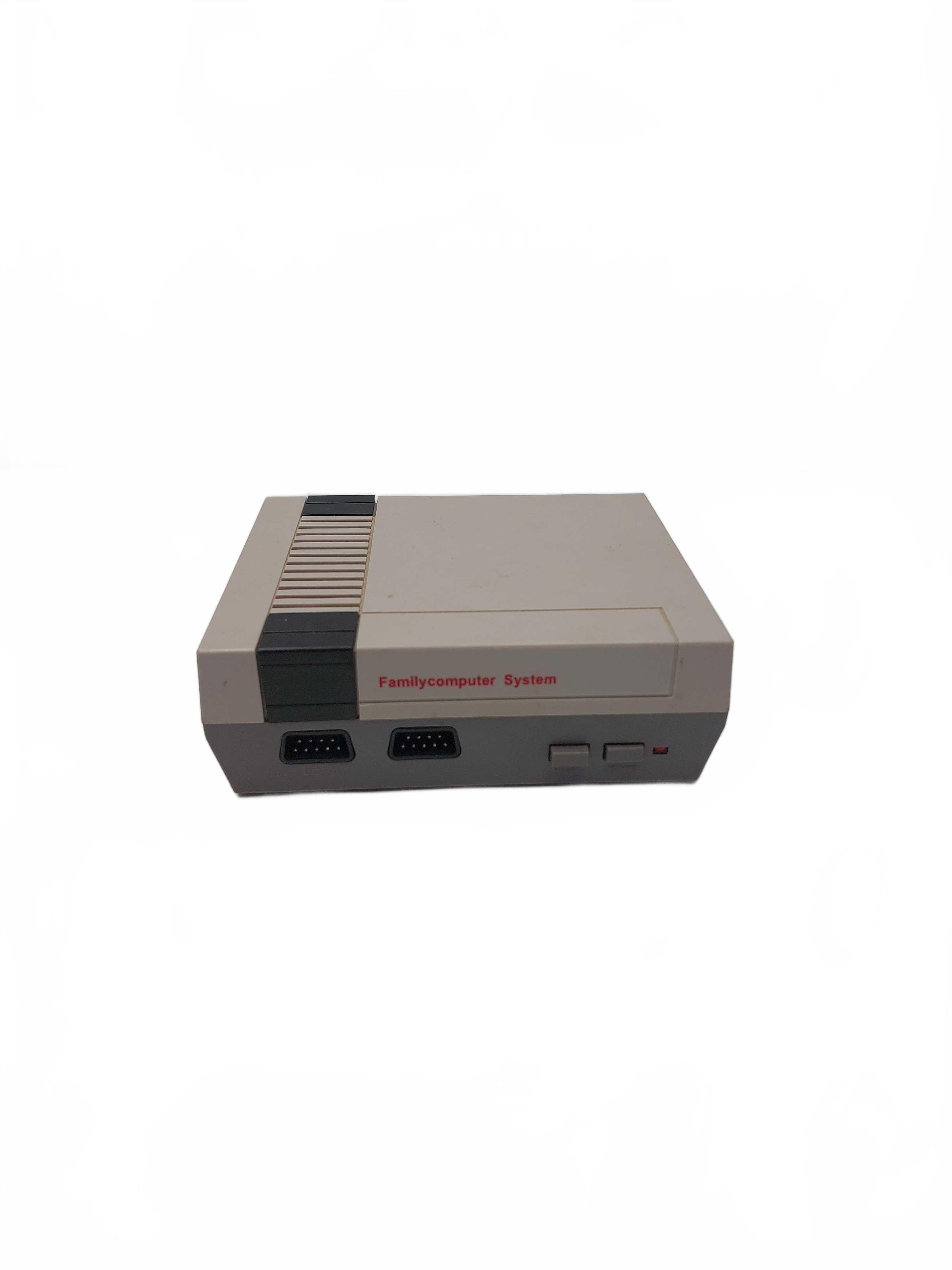 Generic Game Console Grey NES + Cables + Controllers (GB1428845)