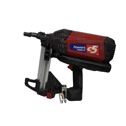 Powers Trak-It C5 Red Concrete Nailer  (LN)
