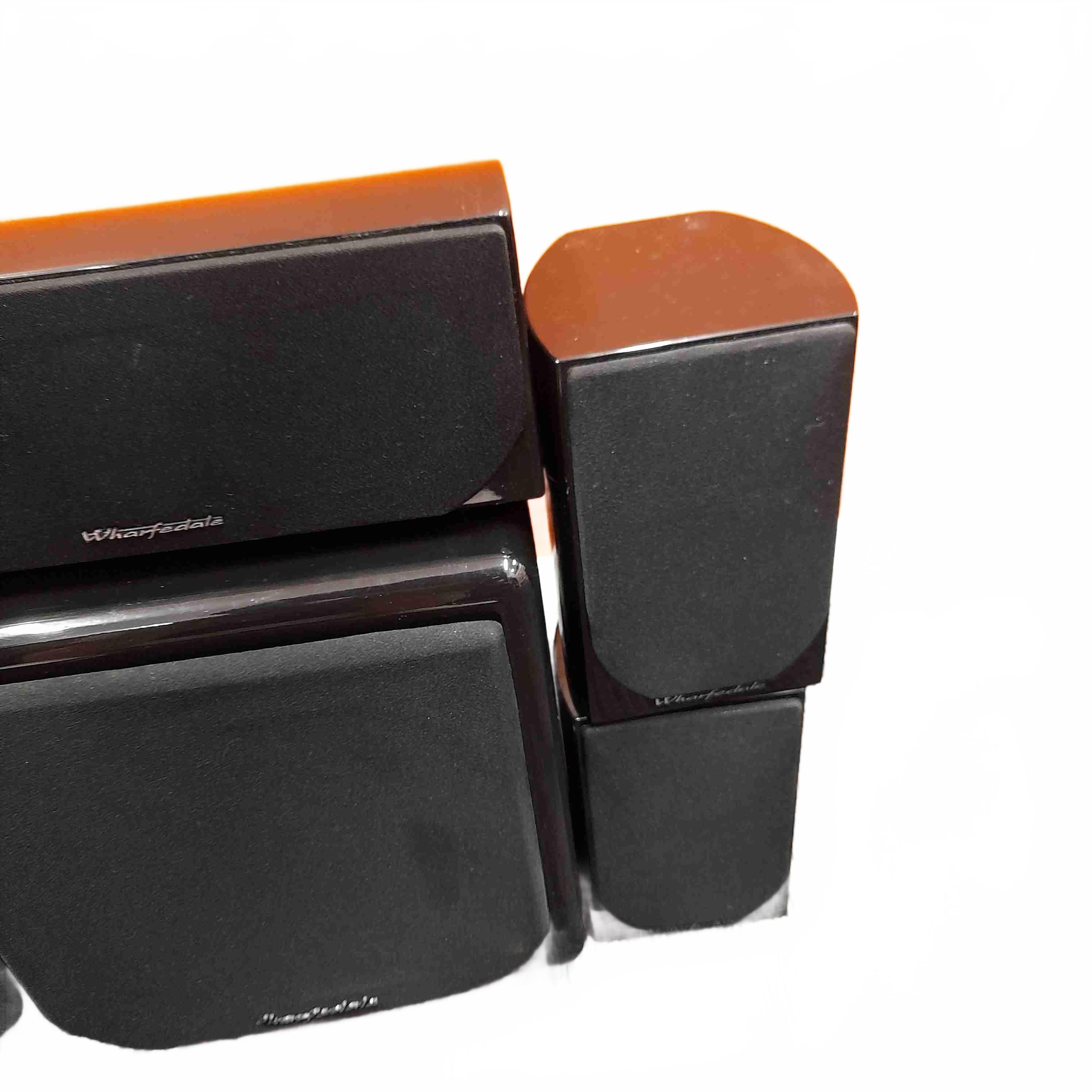 Wharfedale Moviestar DX-1 Subwoofer And 5 Speakers Black (1441191) (WL)
