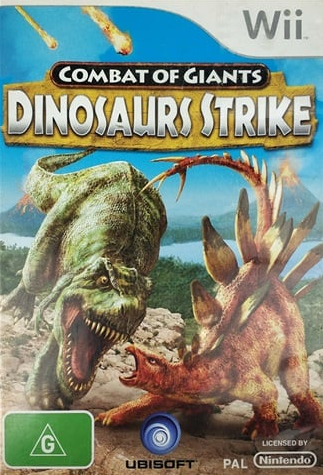 Combat of Giants: Dinosaur Strike Nintendo Wii Good Condition with Case and Manual (LN)