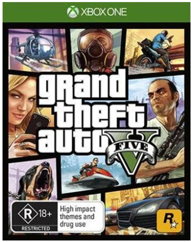 Grand Theft Auto 5 – Premium Edition Xbox One Game – Very Good With Manual In Case