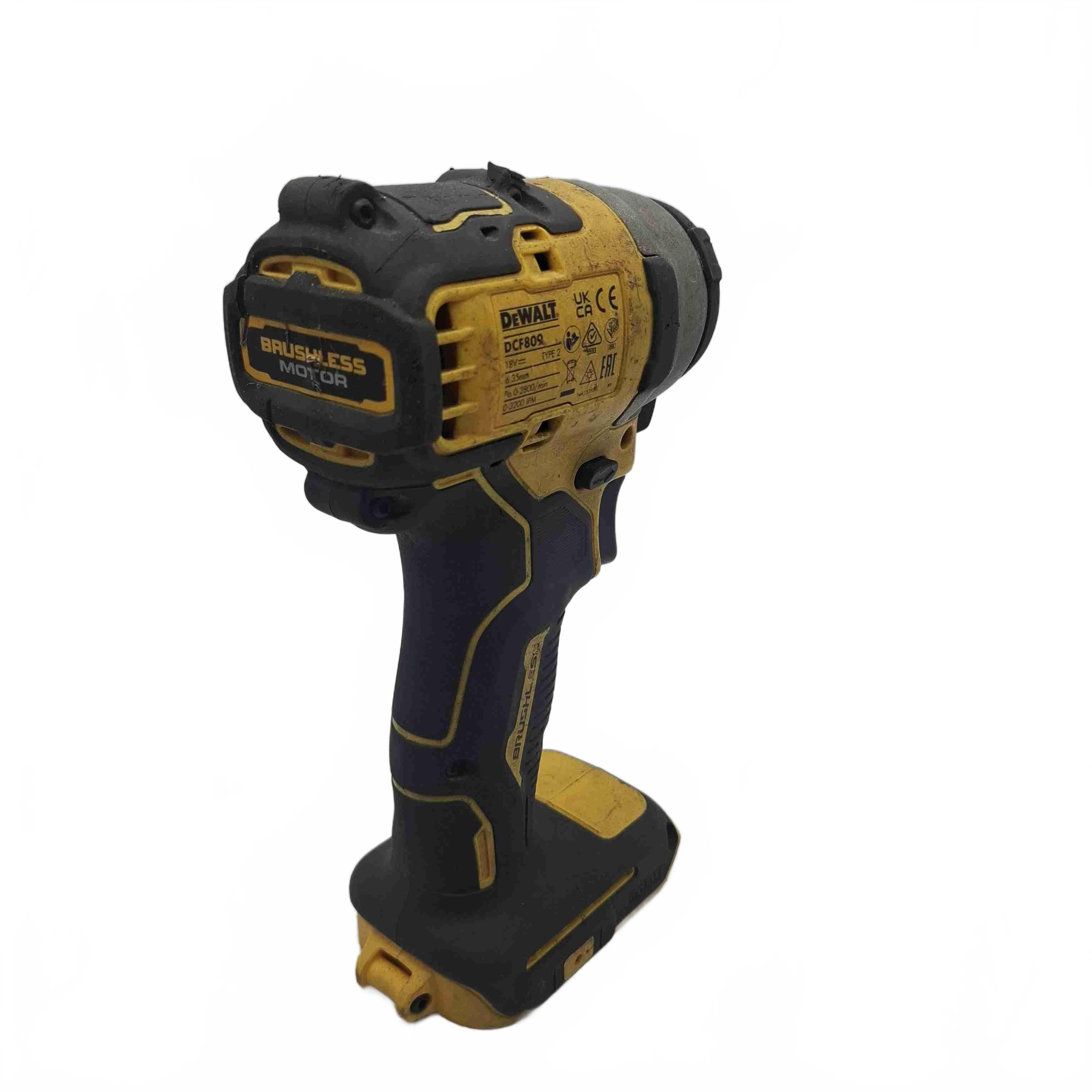 Dewalt Impact Driver DCF809 Yellow (WR 1432794)