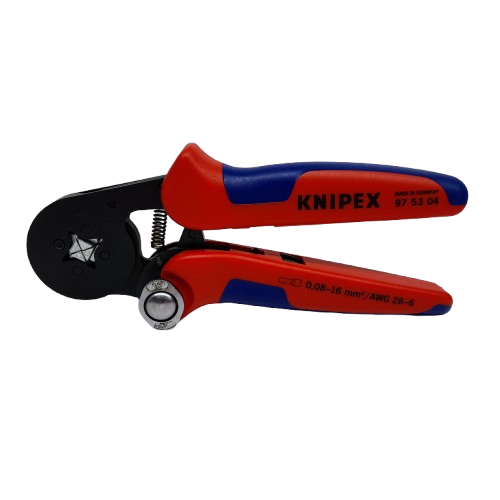 Knipex Hand Ratcheting Crimp Tool for Wire Ferrules, 0.08 → 16mm² Wire (LN)