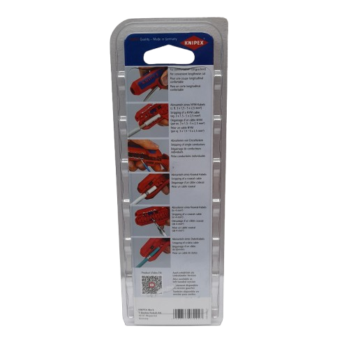 Knipex ErgoStrip 16 95 01 SB Right Handed Wire Stripper (LN)