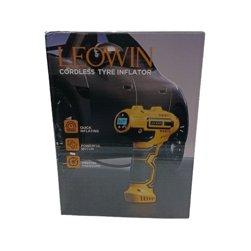 Leowin Cordless Tyre Inflator Yellow (NA 1431554)