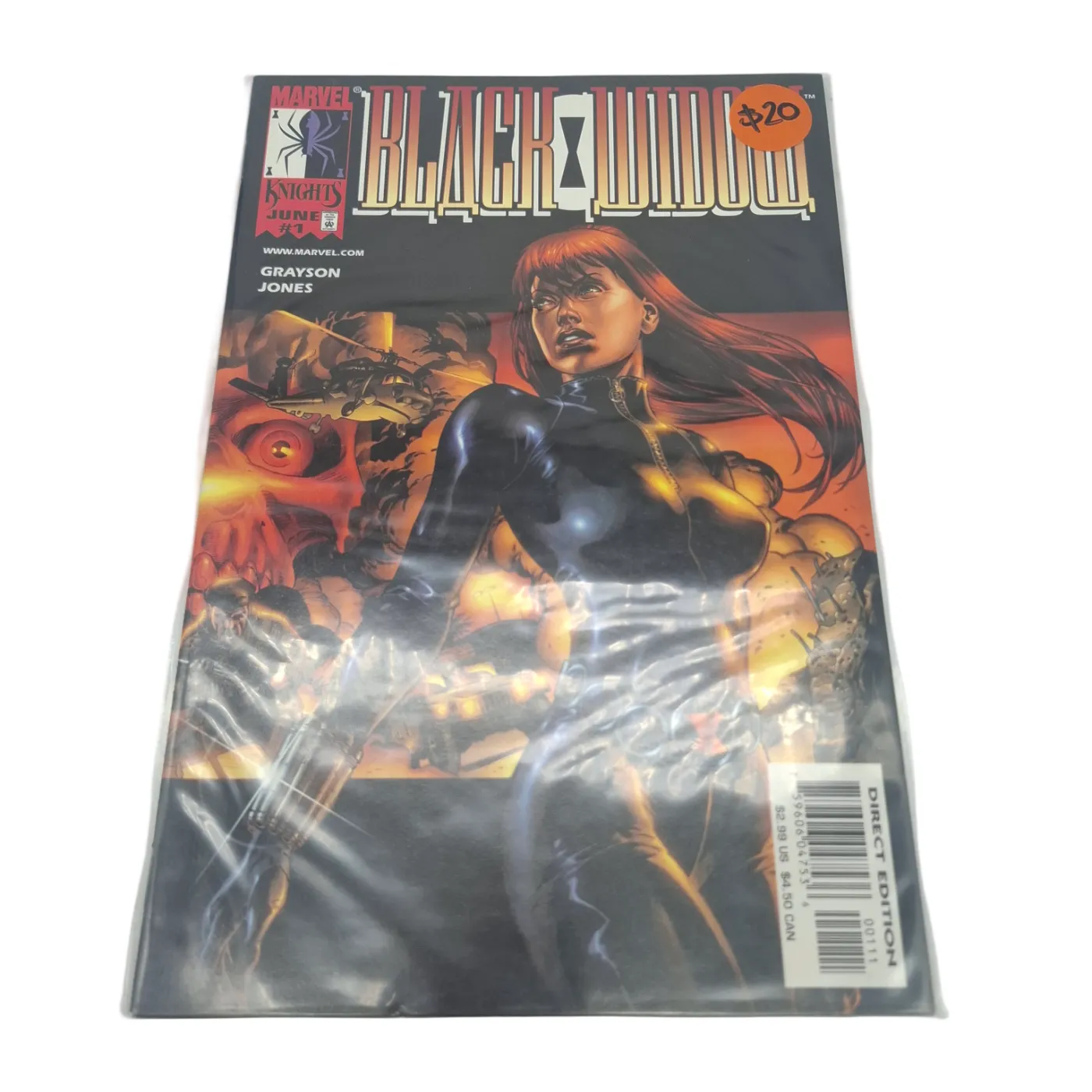 Black Widow Marvel Knights 1999 Limited Series (WR 1401273)