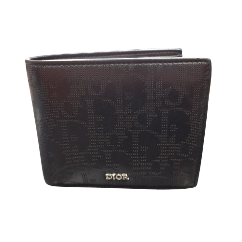 Dior Men’s Oblique Galaxy Bi-Fold Wallet with Box (LN)