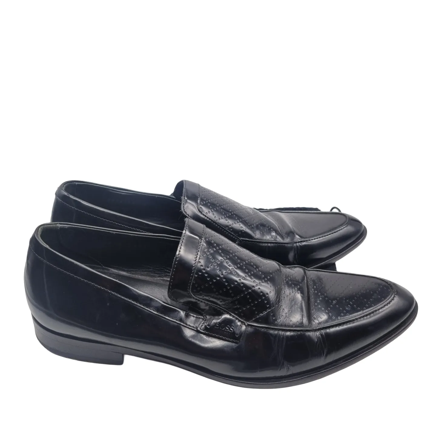 HUGO BOSS Black Leather Shoes (WR1392244)