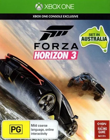 Forza Horizon 3 Xbox One Good Condition No Manual (LN)