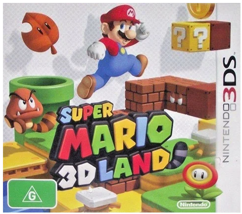 Nintendo 3DS Super Mario 3D Land, Excellent USED Condition, With Case + Manual (MR)