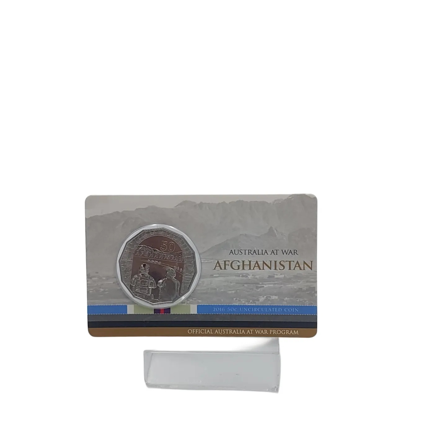 2016 Afghanistan 50 Cent Coin UNCIRCULATED (GB 1416423)