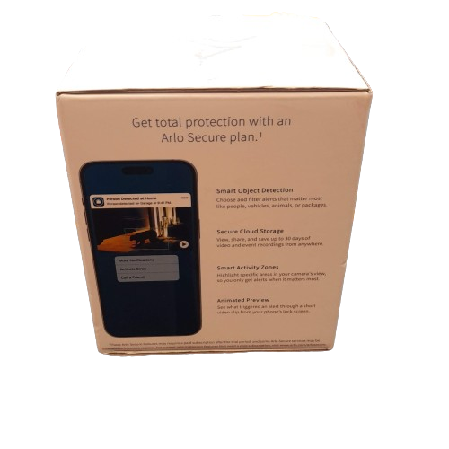 Essential 2K Wireless Security Camera Like New In Box