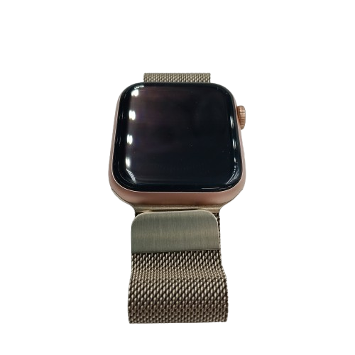 Apple Watch SE 1 Rose Gold Silver Steel Band (NA 1434188)