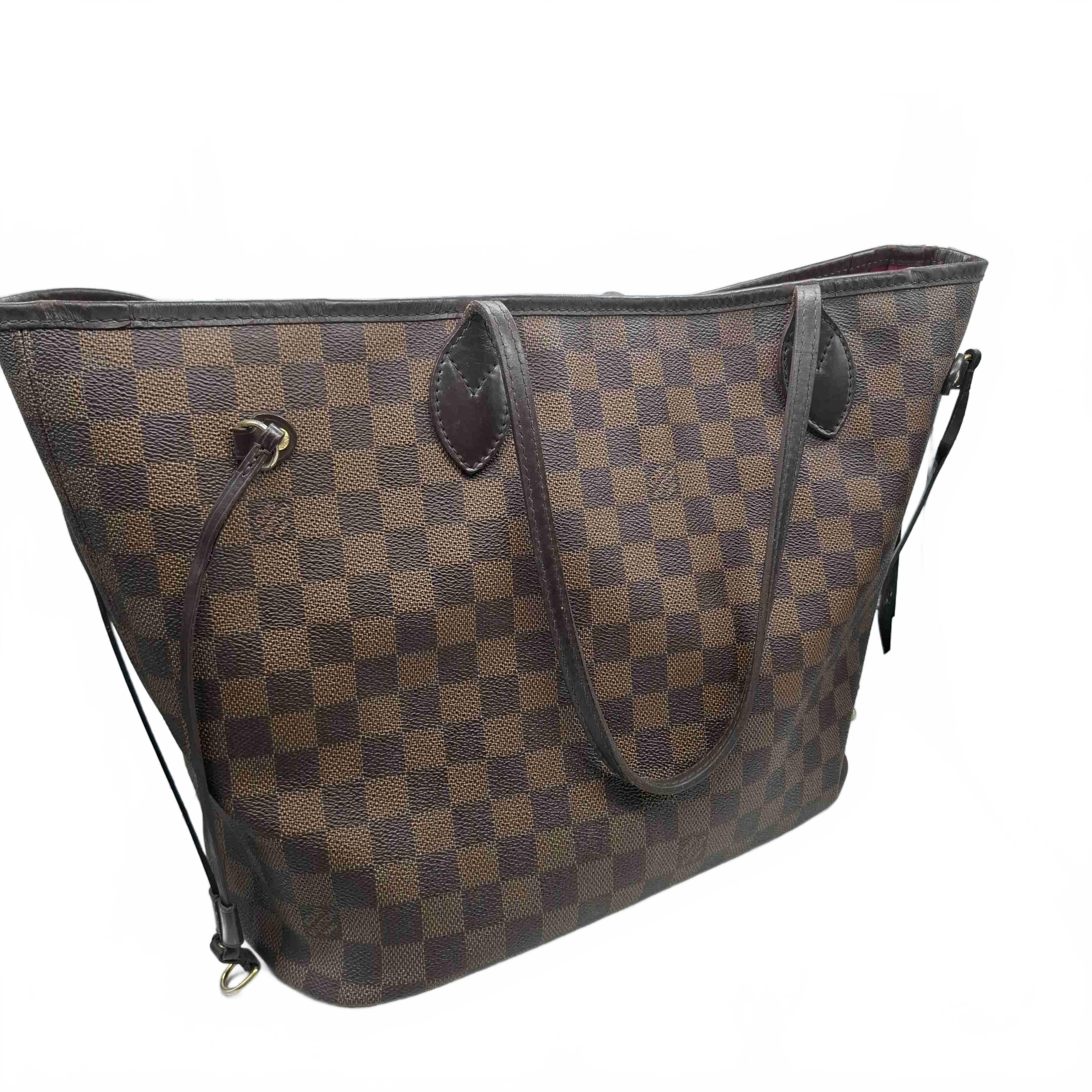 Louis Vuitton Damier Ebene Canvas Handbag (WR 1434897)