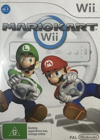 Mario Kart Wii Nintendo Wii Good Condition with Manual (LN)