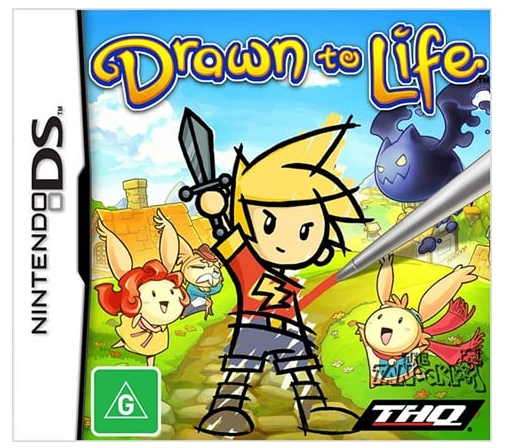 Drawn To Life Nintendo DS Game With Case And Manual (CP)