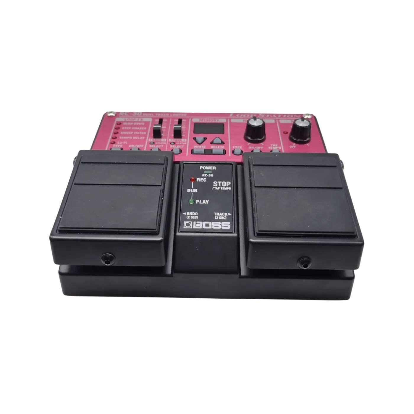 BOSS RC-30 Loop Station Dual Track Looper Pedal In Box With Power Cord (WR 1406491)