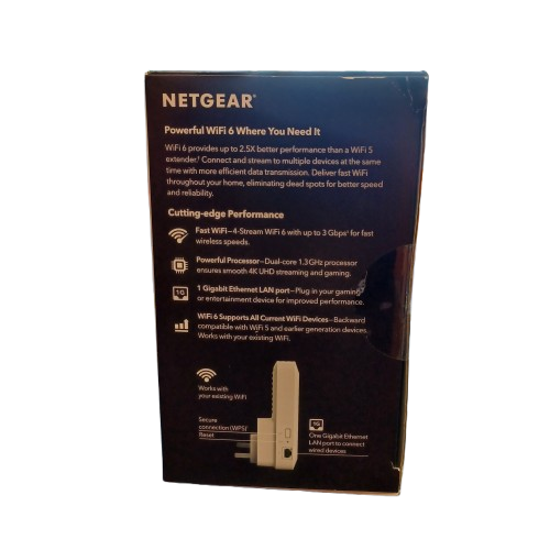 Netgear AX3000 Dual Band WiFi 6 Extender ( LE )