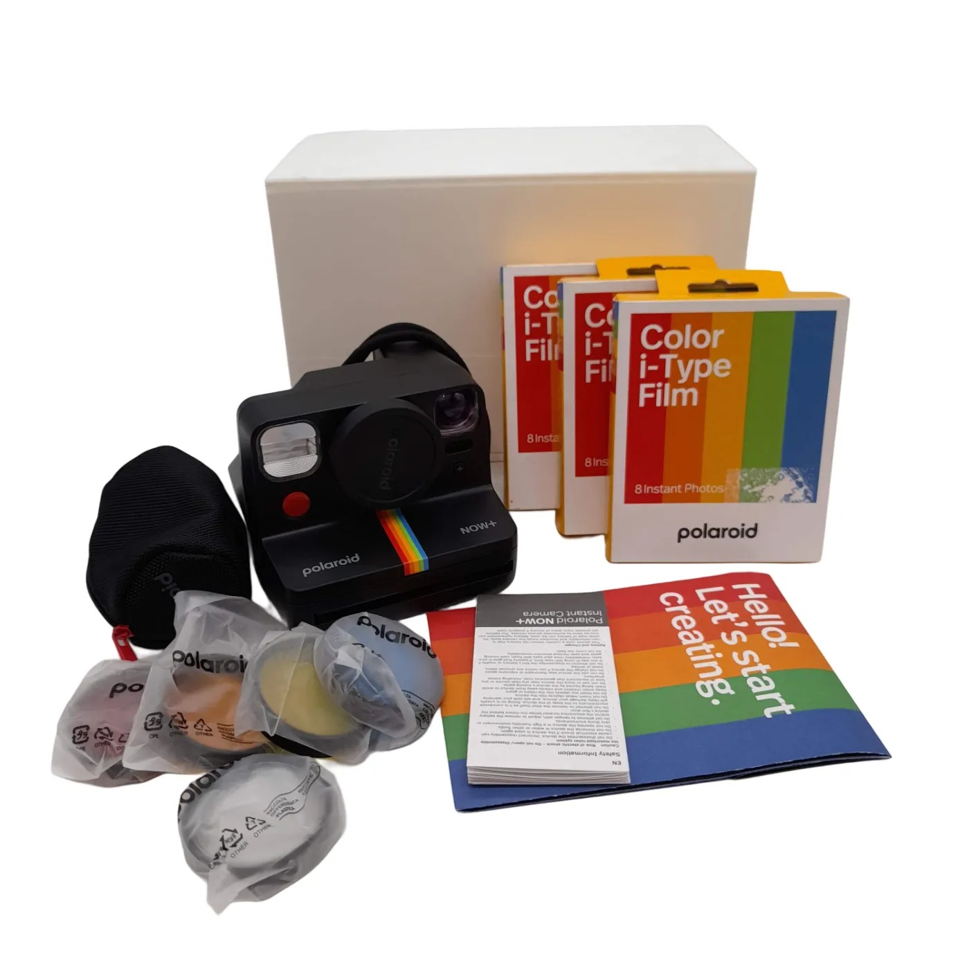 Polaroid Now+ Instant Camera Black (WL 1410069)