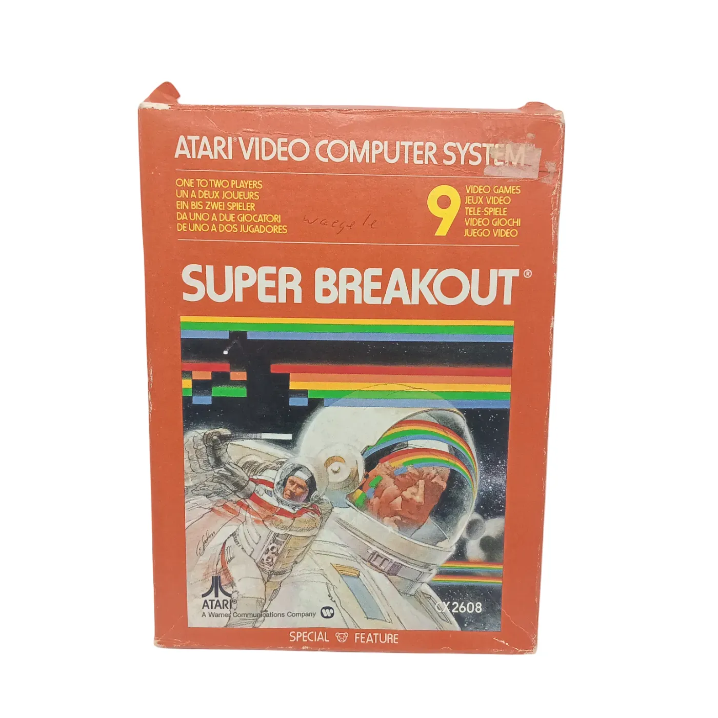 Atari 2600 Game in Box: Super Breakout (WR 1396219)