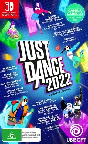 Just Dance 2022 Nintendo Switch Good Condition No Manual (LN)