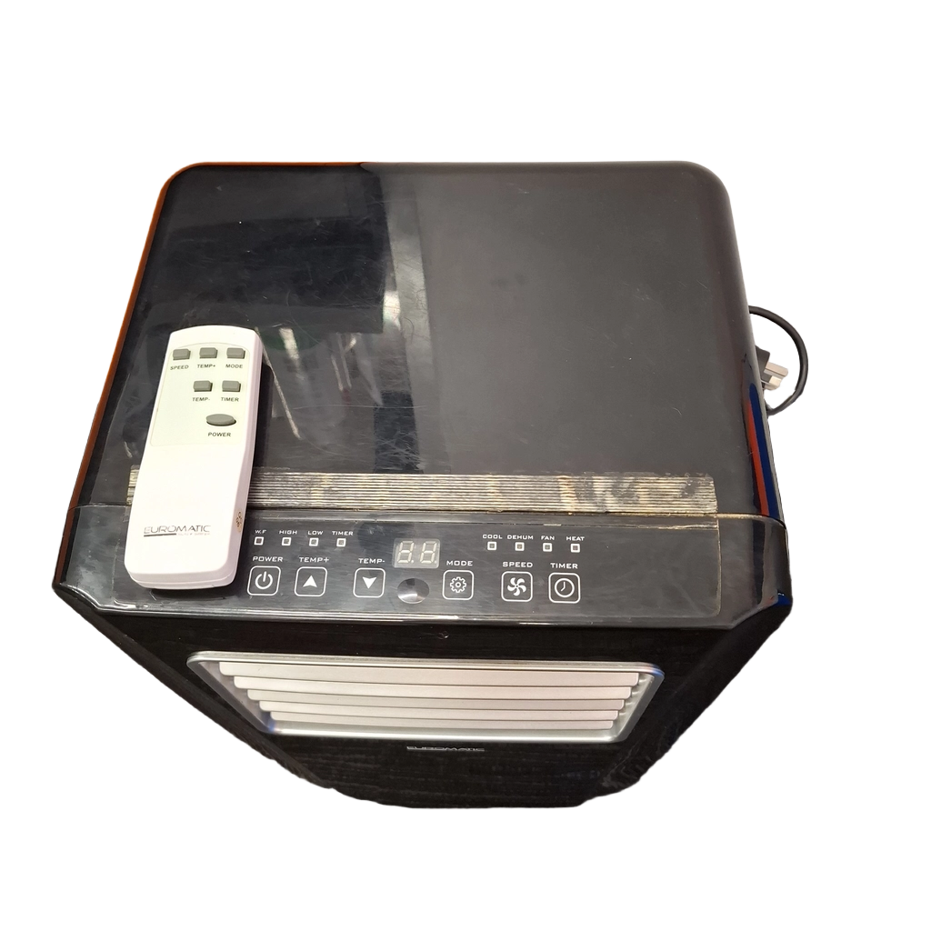 Euromatic Portable Air Conditioner EUR-A007CH Black (1431508) (JN)