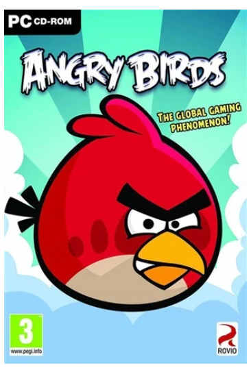 Angry Birds PC CD Game, Like New, With Case