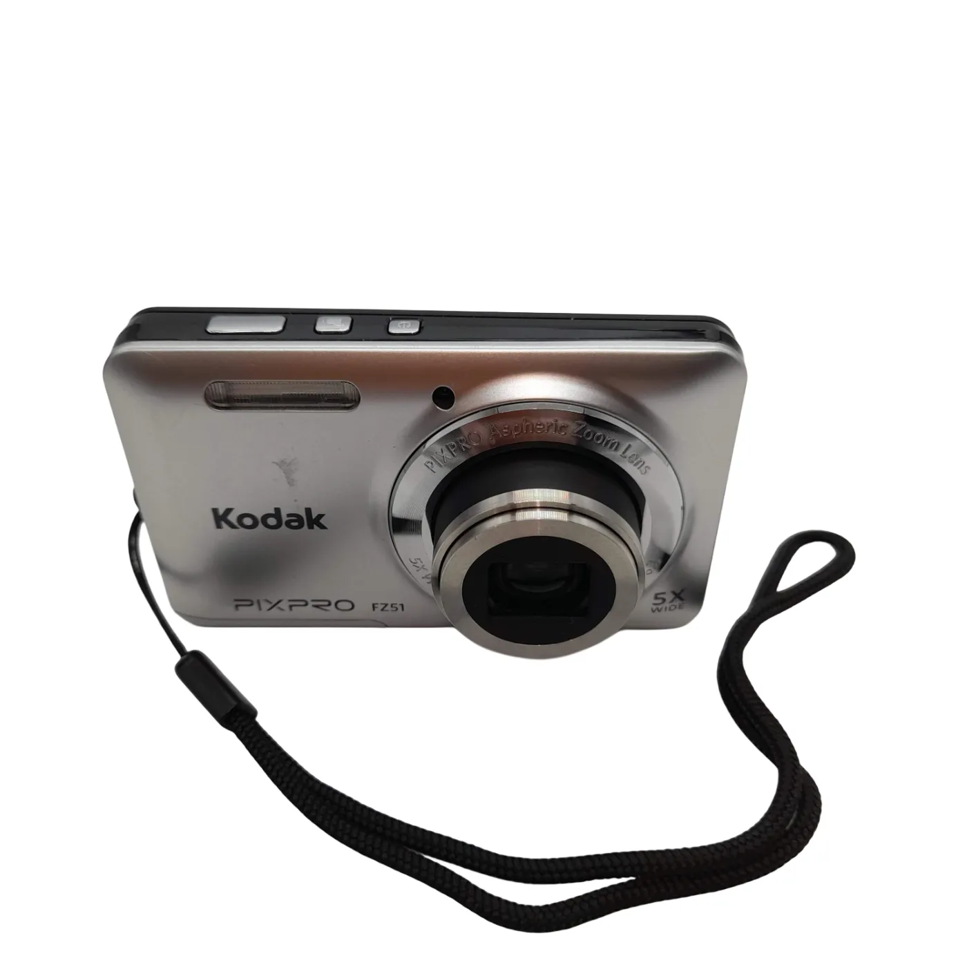 Kodak PixPro FZ51 Silver Digital Camera with Charger and Bag (WL 1353033)