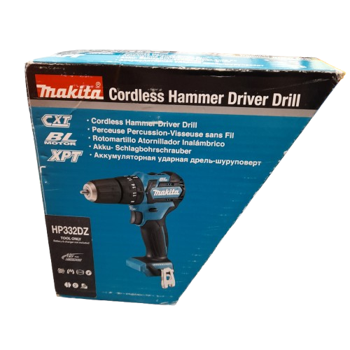 Makita HP332DZ 12V Max Li-ion CXT Cordless Brushless Hammer Driver Drill New In Box
