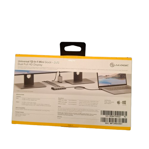 Alogic Universal 12-In-1 Mini Dock (1421210) (JN)